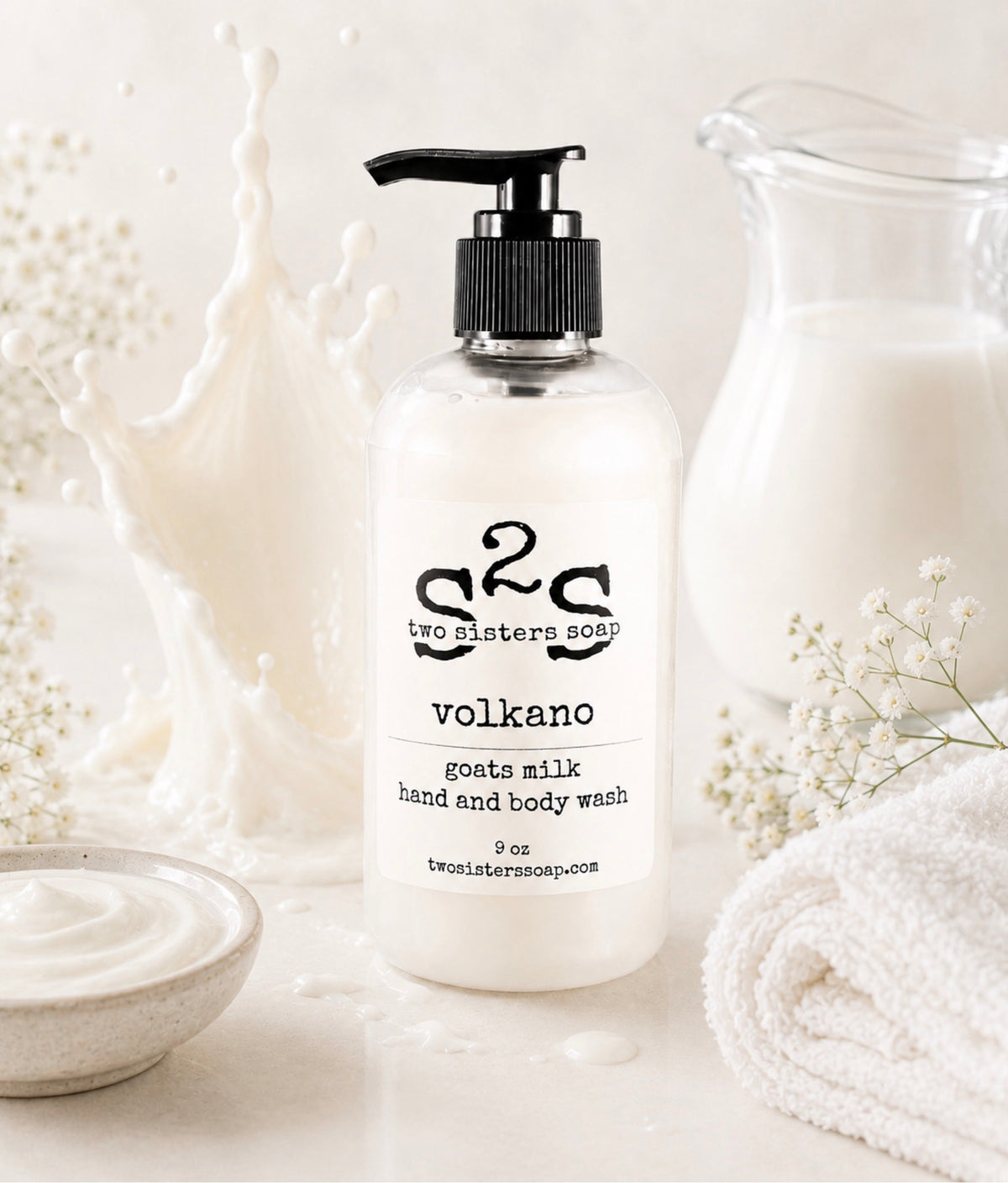 Hand & Body Wash with Goats Milk